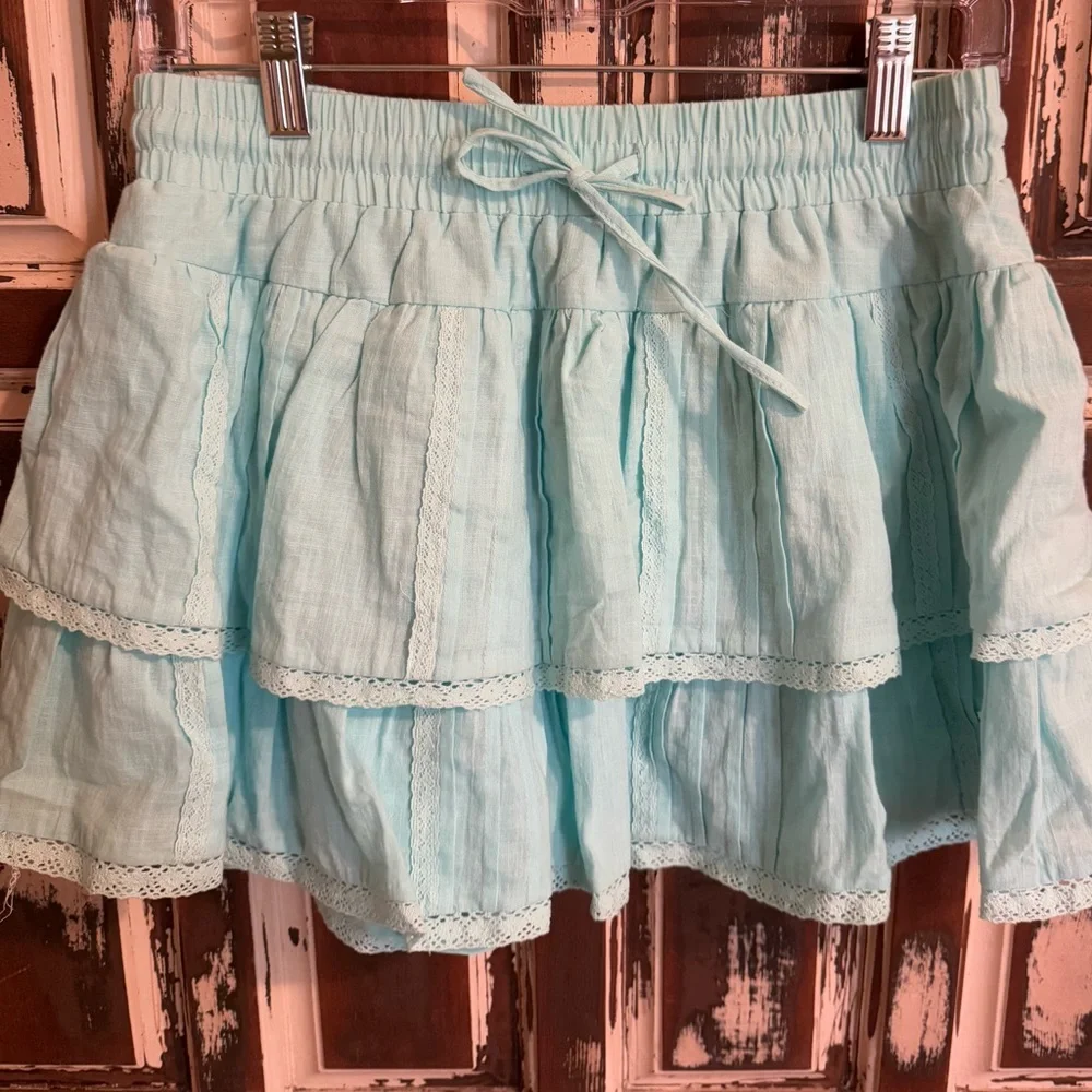 NWT Day + Moon salt water breeze tiered skirt - M - Picture 4 of 11